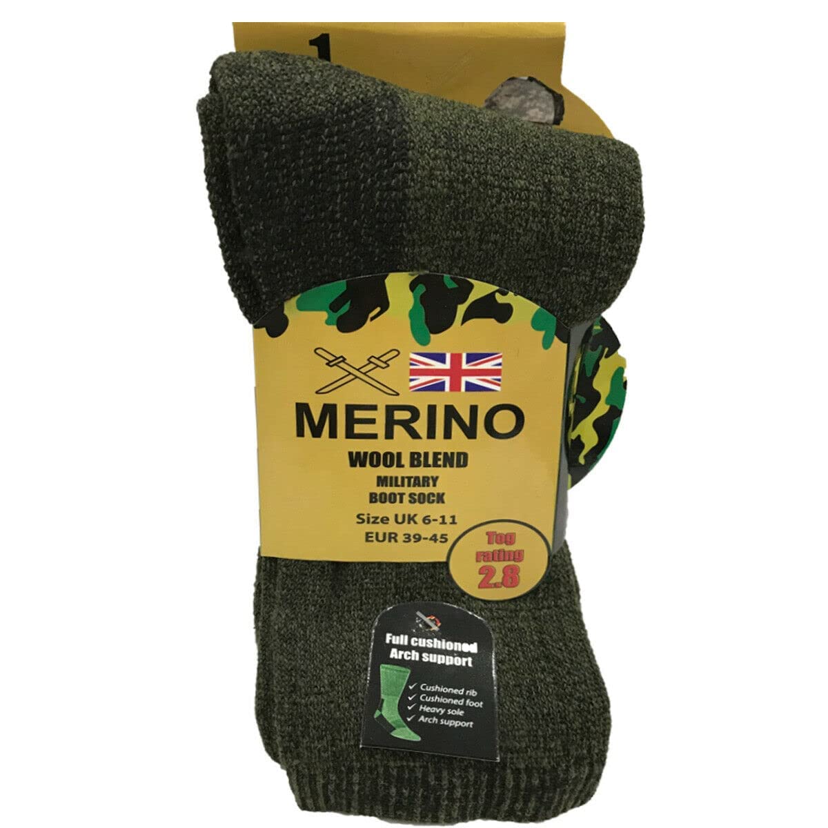 - QZ FASHION 4 Pairs Mens Military Socks | Army Thermal -