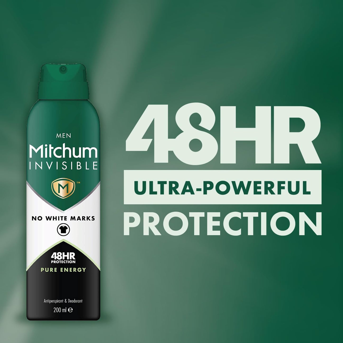 - Mitchum Invisible Men 48HR Protection | Aerosol Deodorant & Anti-Perspirant -