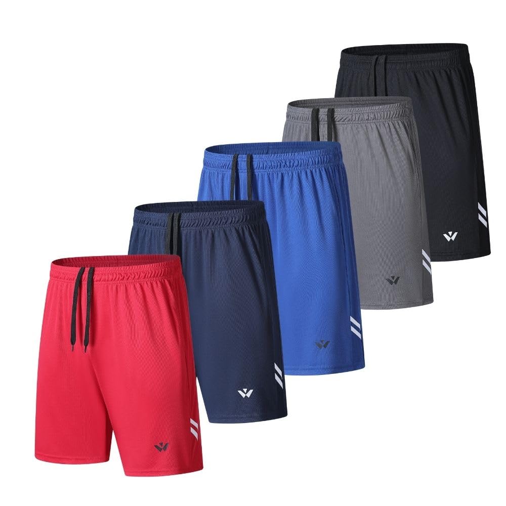 - Fovdtaa 5 Pack | Mens Sports Shorts -