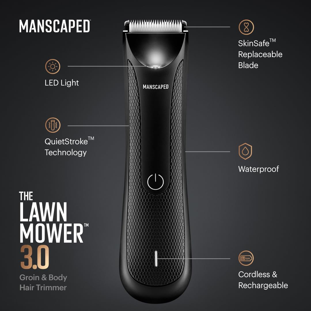 - MANSCAPED® The Lawn Mower® 3.0 | Electric Groin Hair Trimmer -
