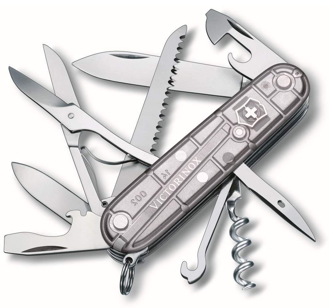 - Victorinox, Huntsman, Swiss Army Pocket Knife, Medium, Multi Tool -