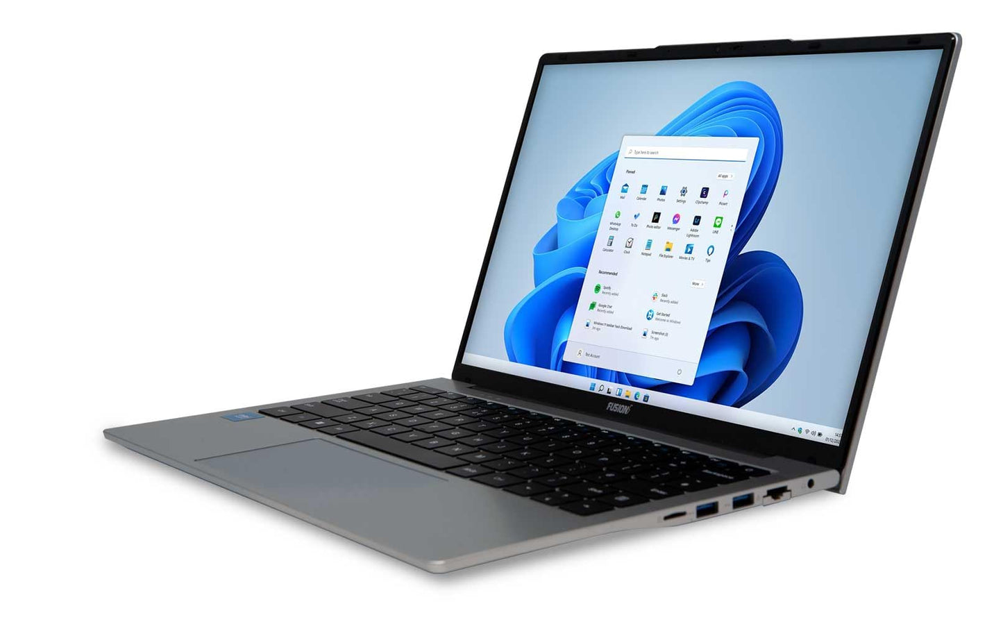- Fusion5 13th Gen 14.1" Full HD Windows 11 Laptop | 512GB M.2 SSD Storage -