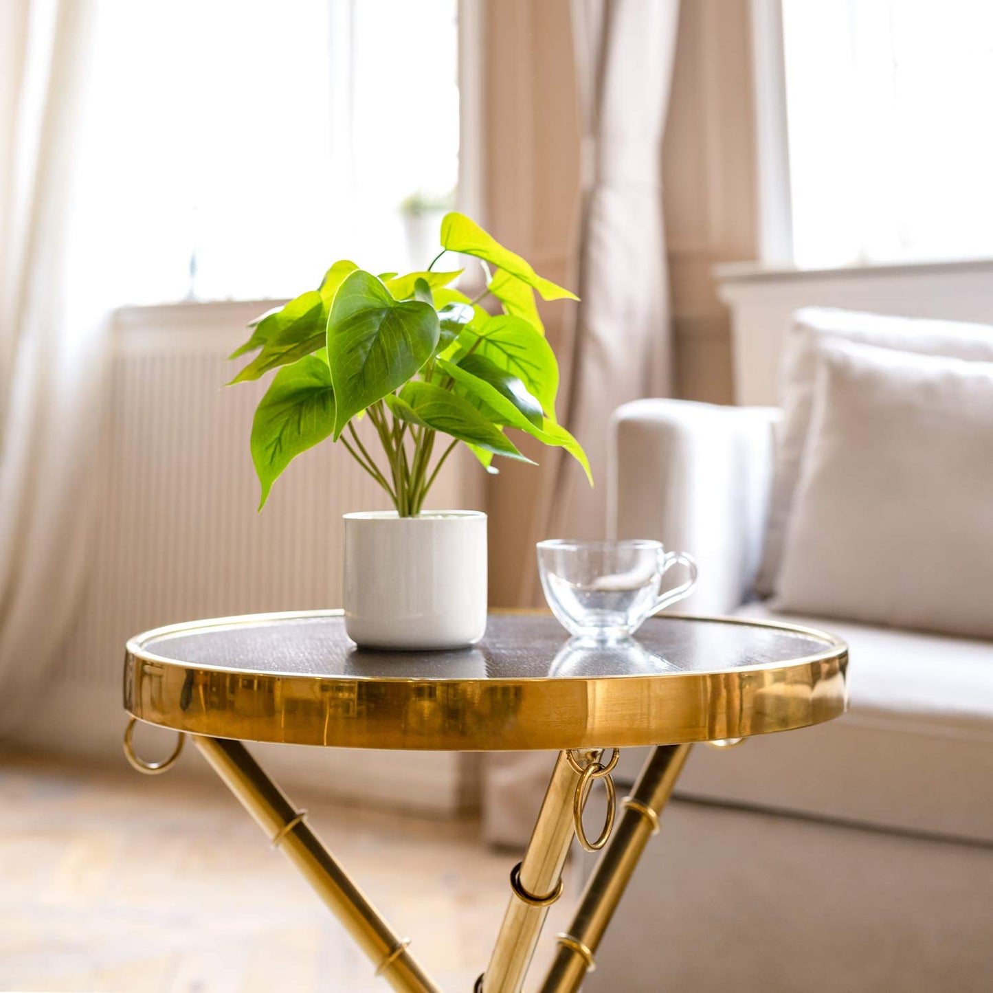 - Mkono Fake Plants in Ceramic Pot | Potted Artificial Plants for Home Decor -