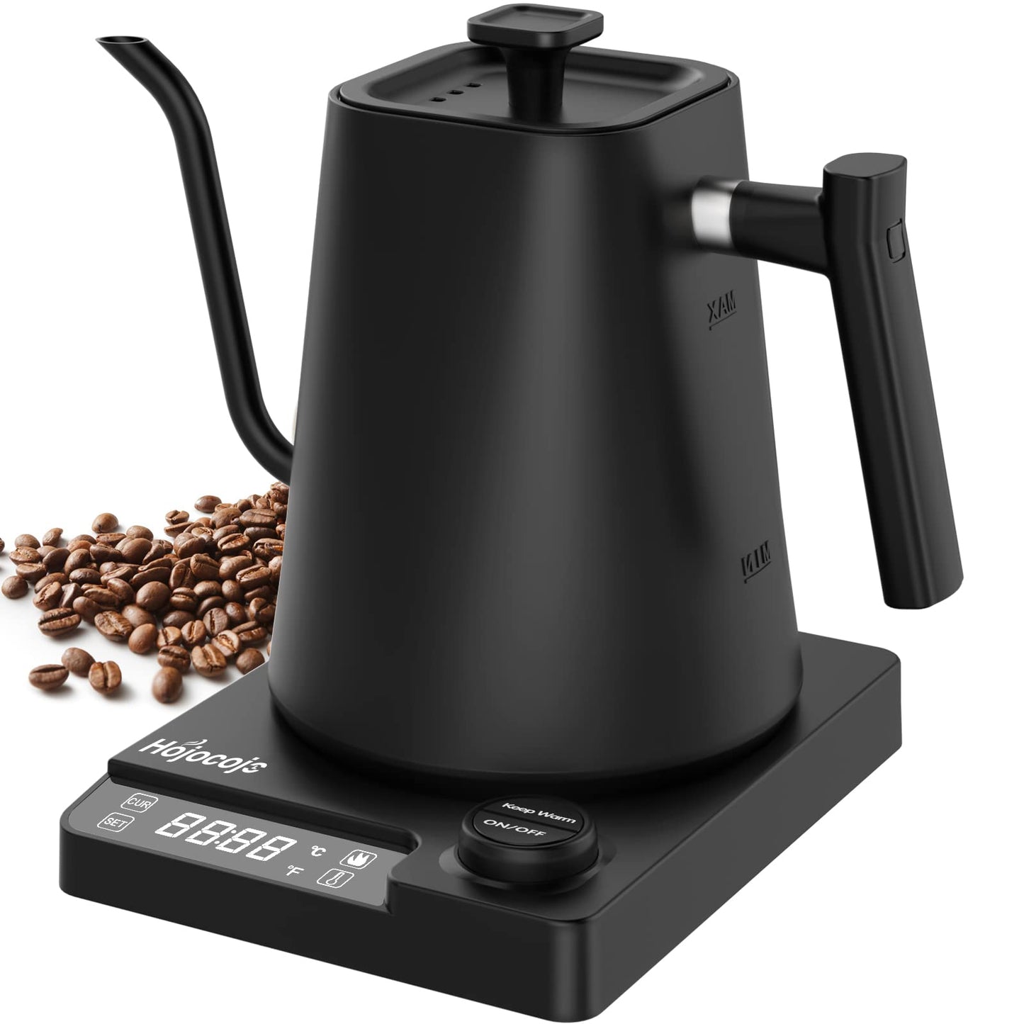 - Electric Gooseneck Kettle Pour Over Kettle For Coffee and Tea -