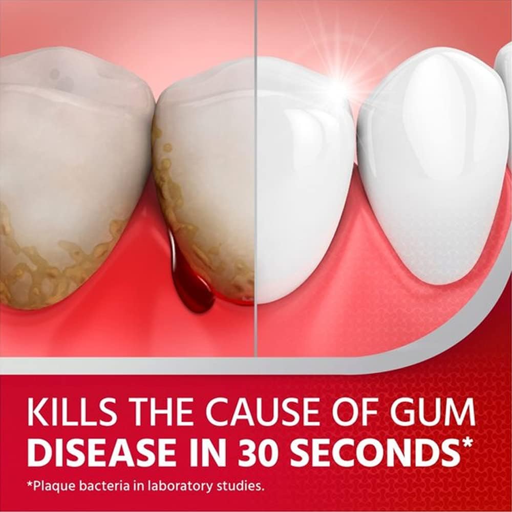 - Prevents gum disease & Bleeding Gum Treatment | Antibacterial Mouthwash -