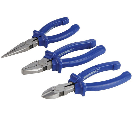 - Silverline Pliers Set | 3pce 160mm -