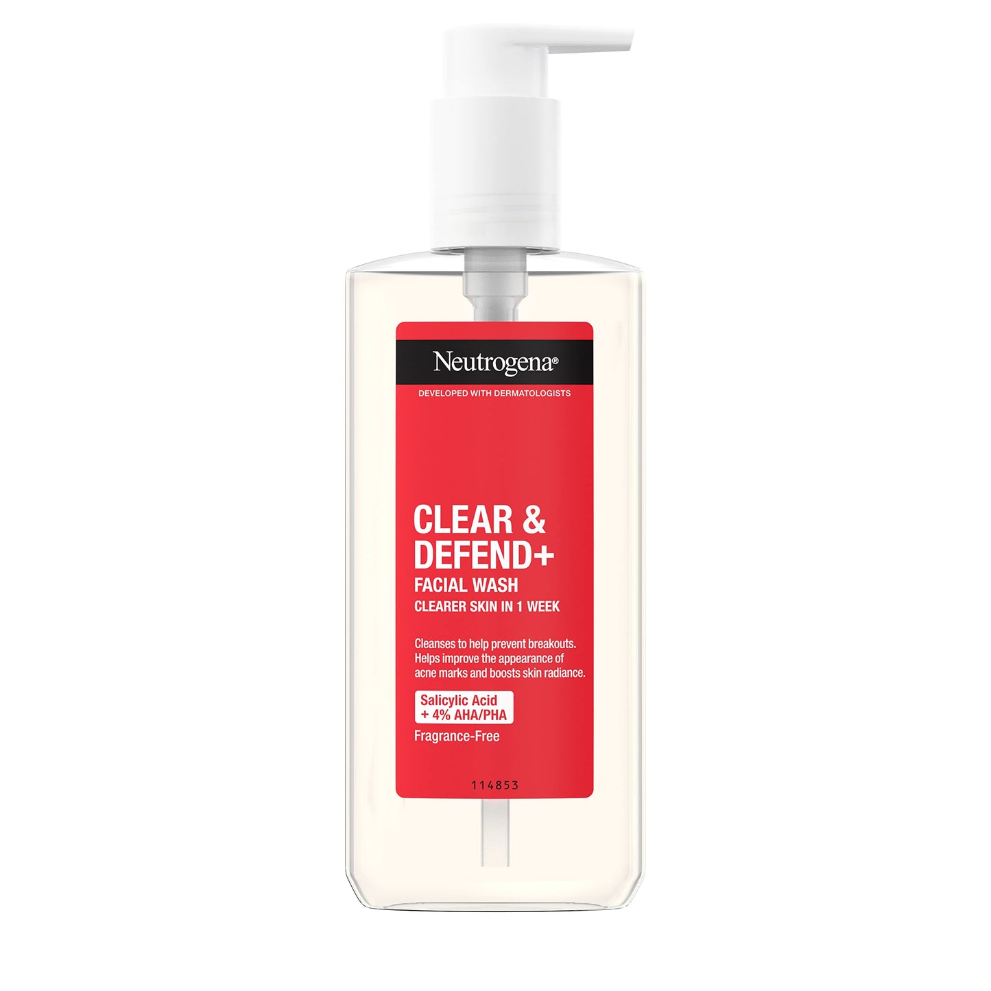 - Neutrogena Clear & Defend+ Face Wash -