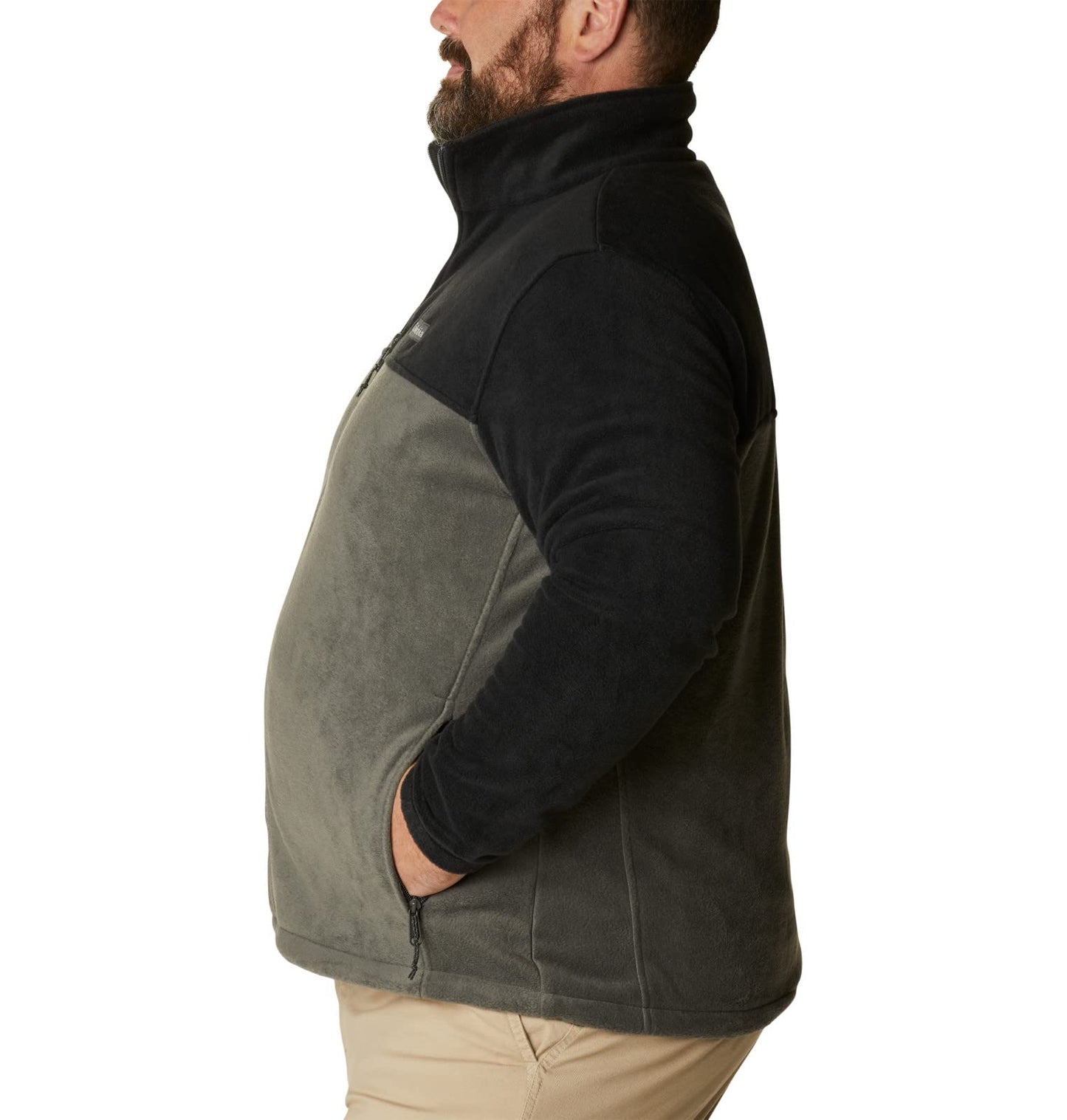 Columbia Mens Steens Mountain 2.0 Full Zip Fleece Jacket, Black X Grill, M EU