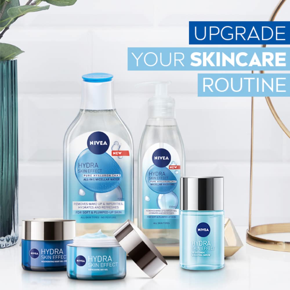 - NIVEA Hydra Skin Effect Hyaluronic Acid Serum | (100ml) | Light Weighted Face Serum -
