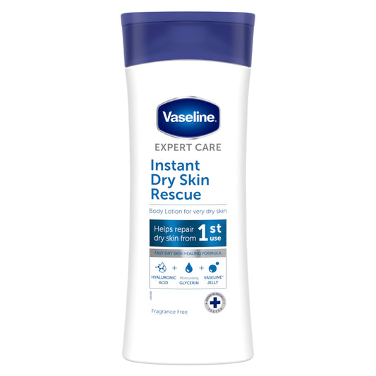 - Vaseline Expert Care Instant Dry Skin Rescue Body Lotion 400 ml -