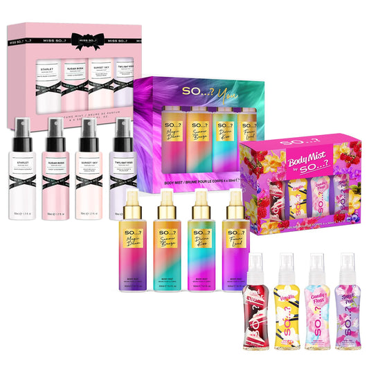 - So…? Love Yourself Womens Body Mist Gift Set | (4x50ml) Pack of 3 -