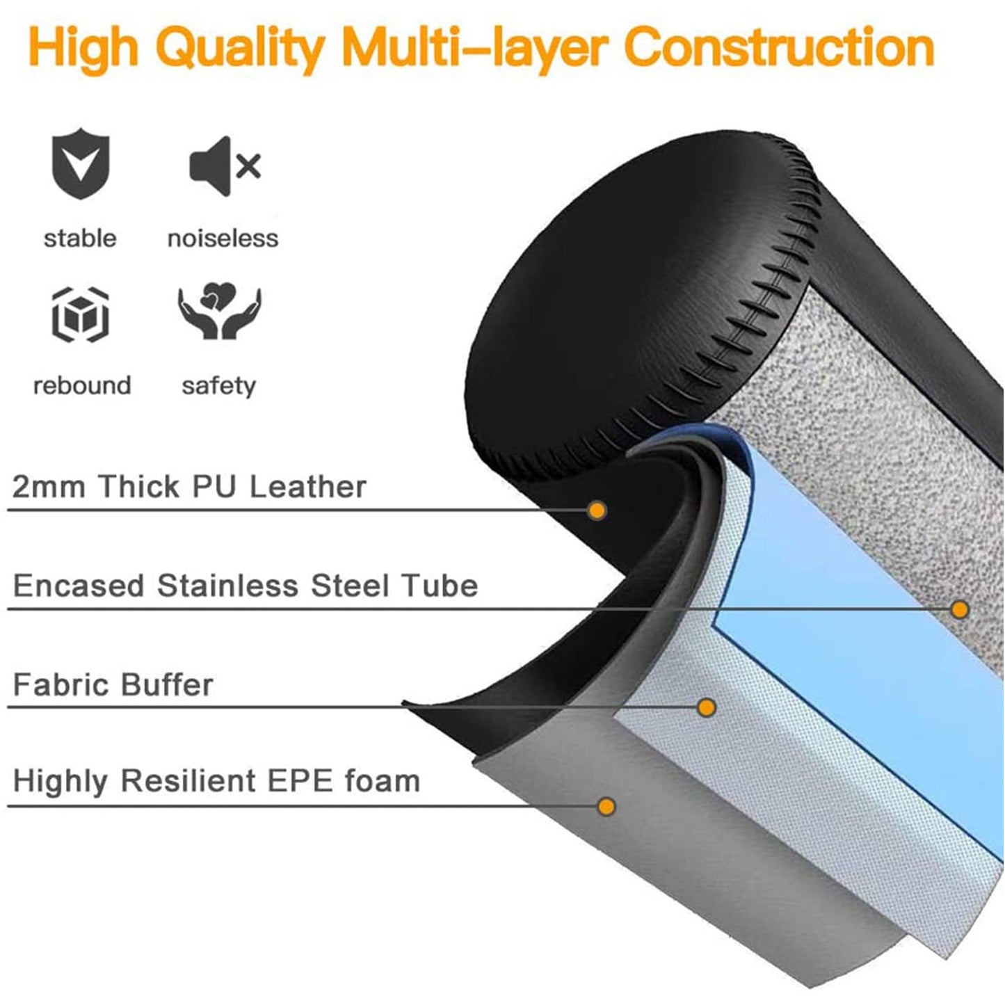 - YOLEO Punching Bag Heavy Boxing Bag with Suction Cup Base - Freestanding Punching Bag for Adults Kickboxing Bags Kick Punch Bag