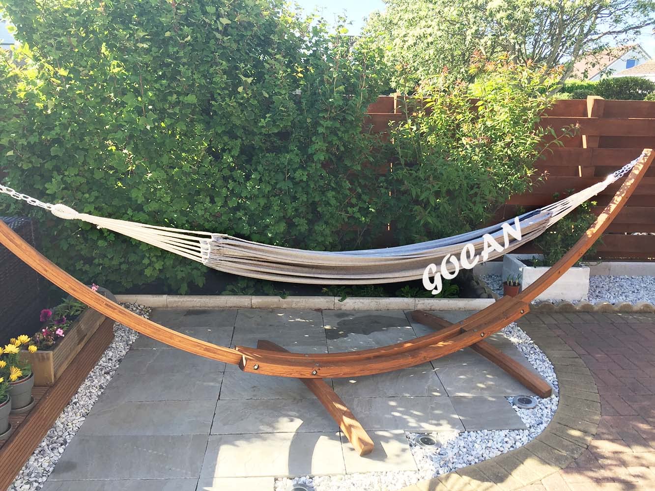 - GOCAN Brazilian Double Hammock | 2 Person Extra Large Canvas | 220x150cm Total Length -