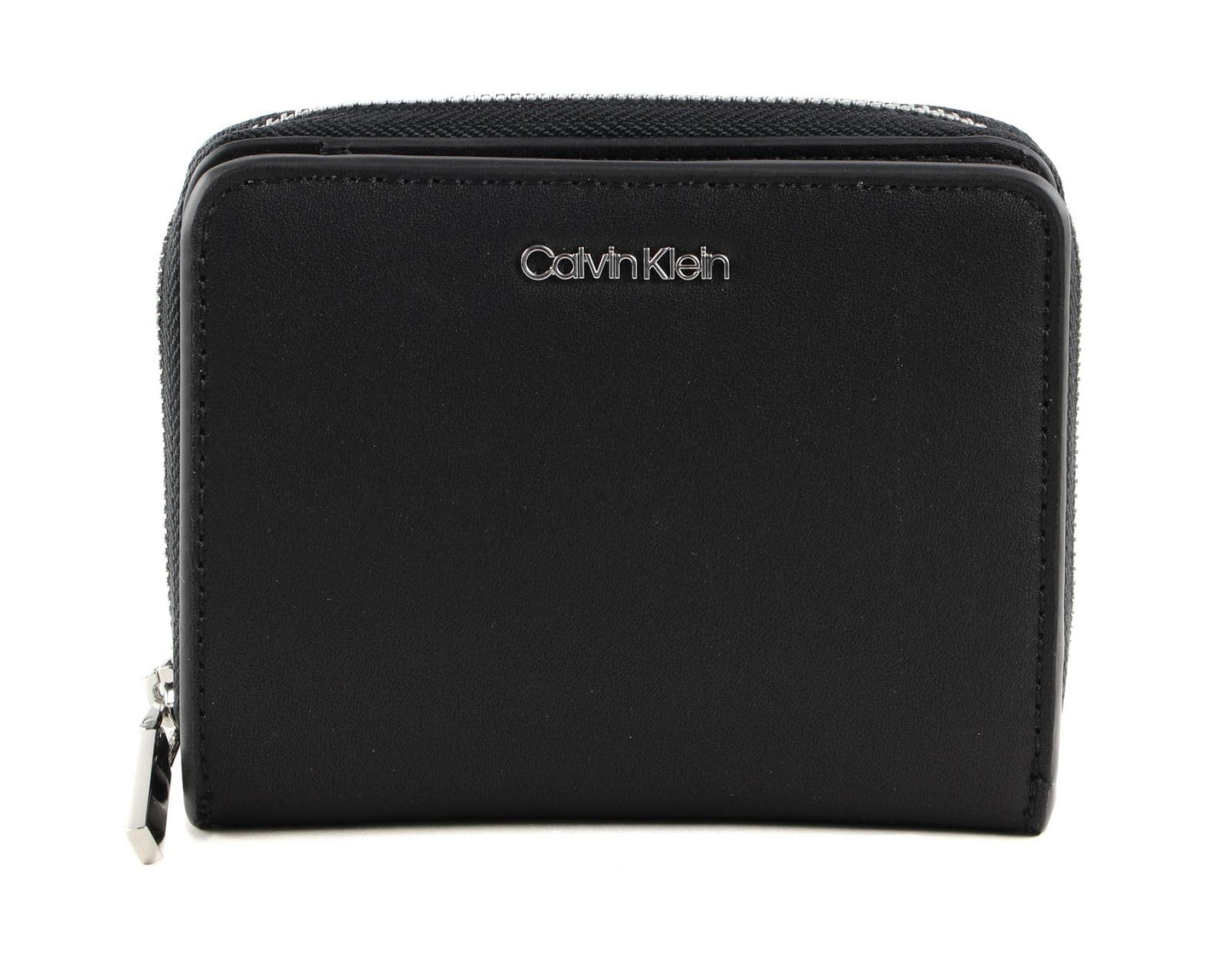 Calvin Klein Women's Must Z/A Wallet W/Flap MD K60K610300, Black (Ck Black), OS