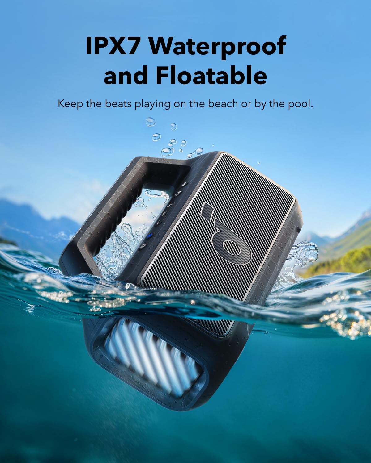- Soundcore Boom 2 Outdoor Speaker | 80W | Subwoofer -