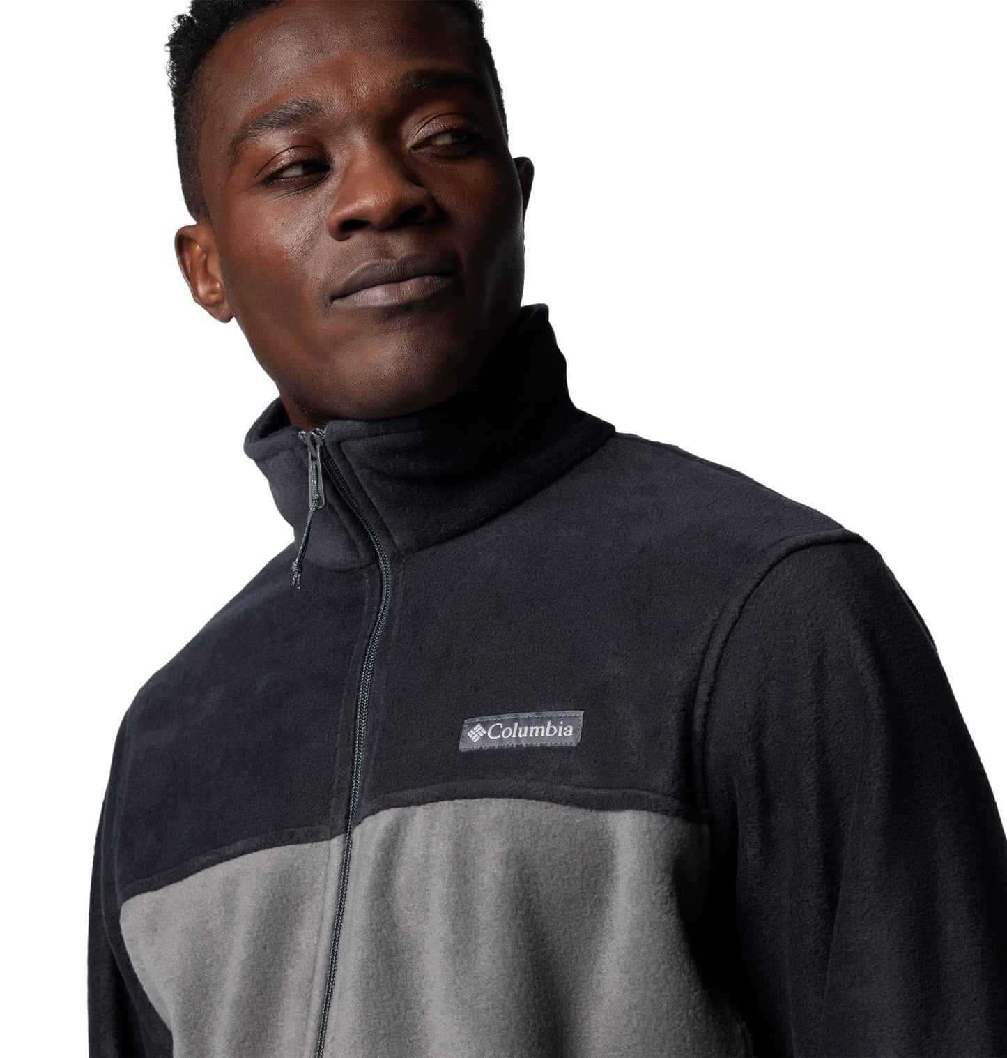 Columbia Mens Steens Mountain 2.0 Full Zip Fleece Jacket, Black X Grill, M EU