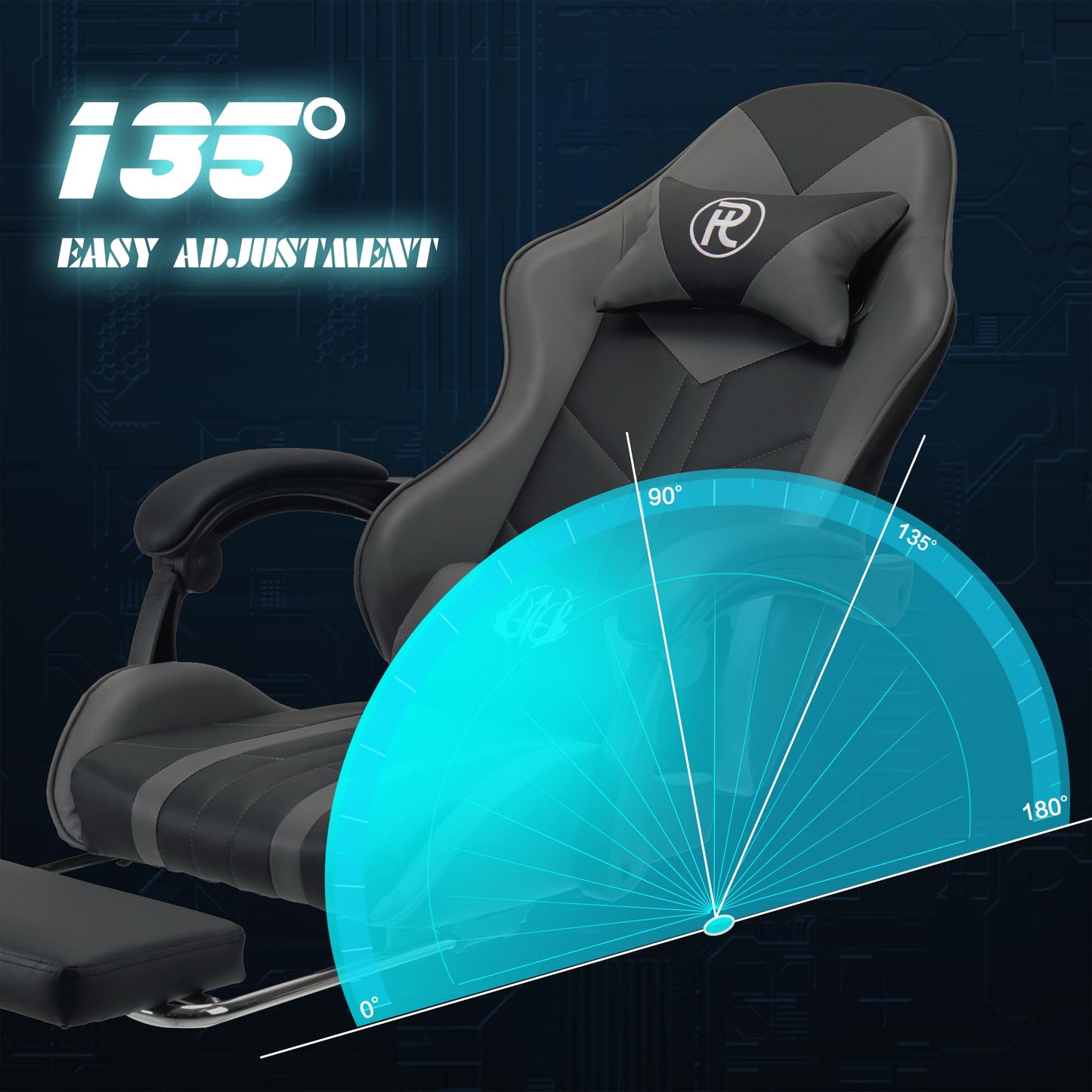 - Play haha | Gaming Chair | Racing Chair | Leather | Computer Chair -