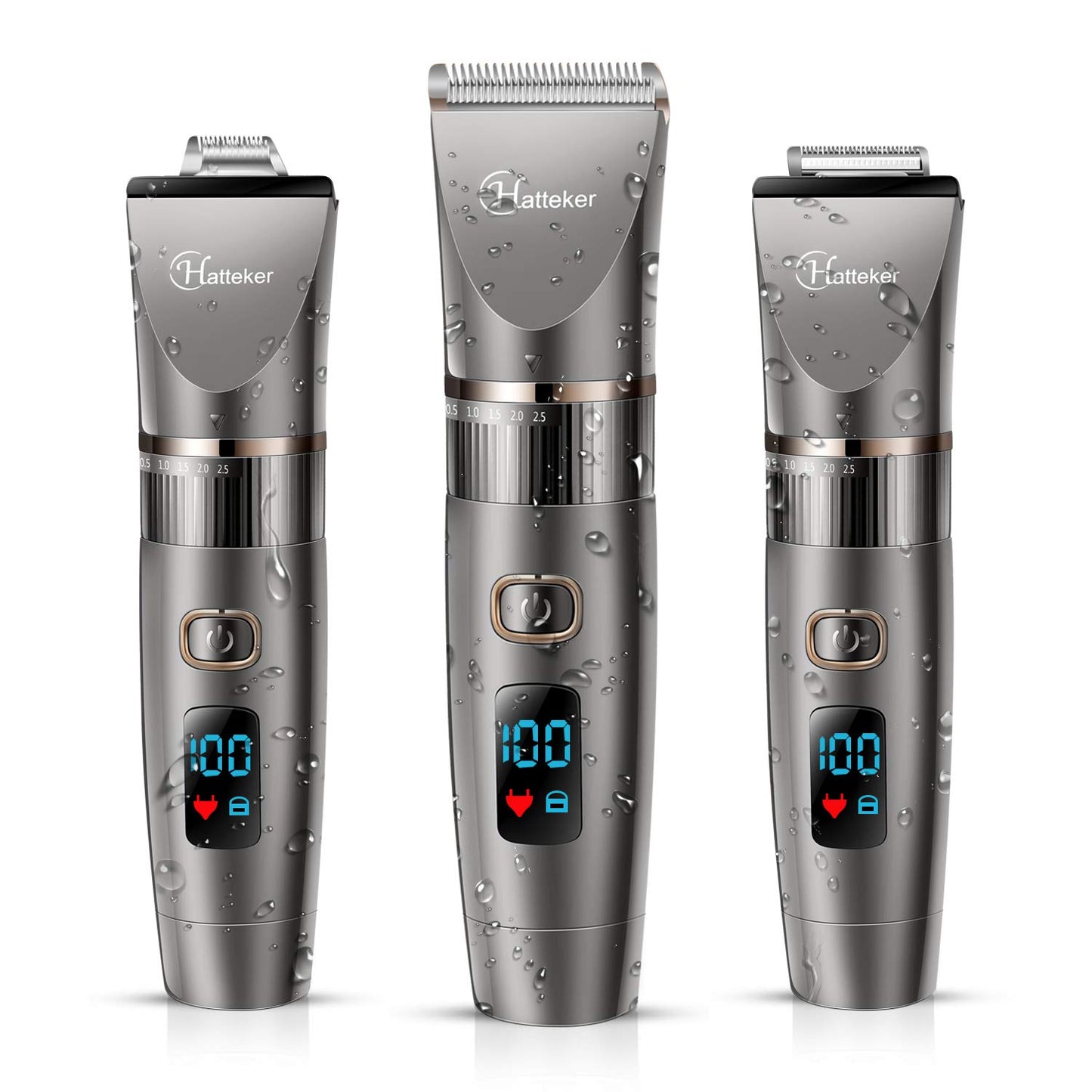 - Hatteker Professional Hair Clippers | Cordless Clippers | Hair Trimmer Beard Trimmer -