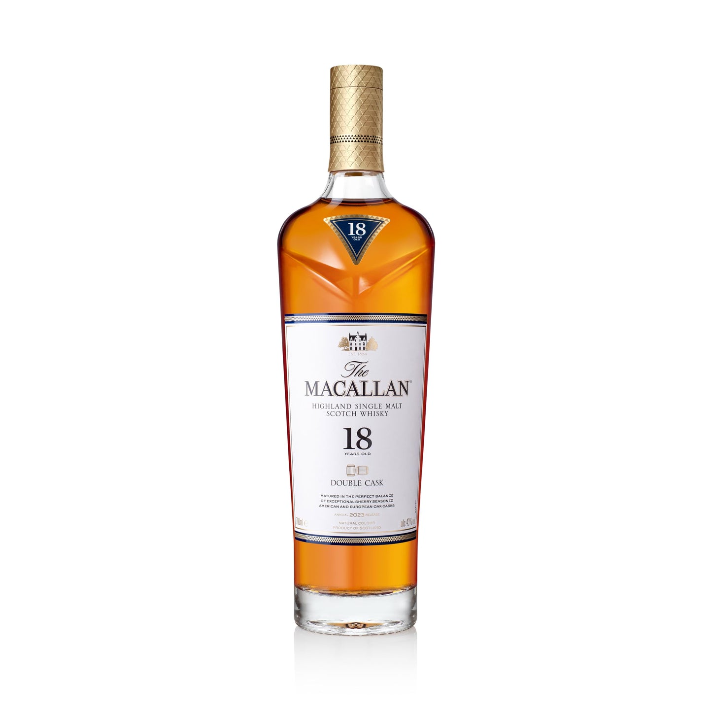 - The Macallan Double Cask | 18 Years Old Single Malt Scotch Whisky -