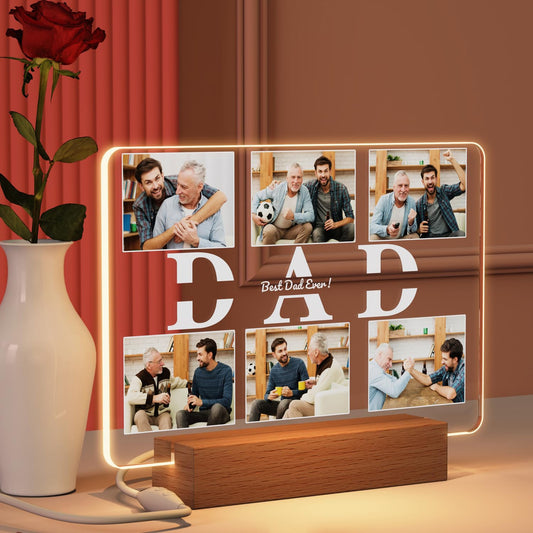 - Personalised Custom Light up Picture Frame -