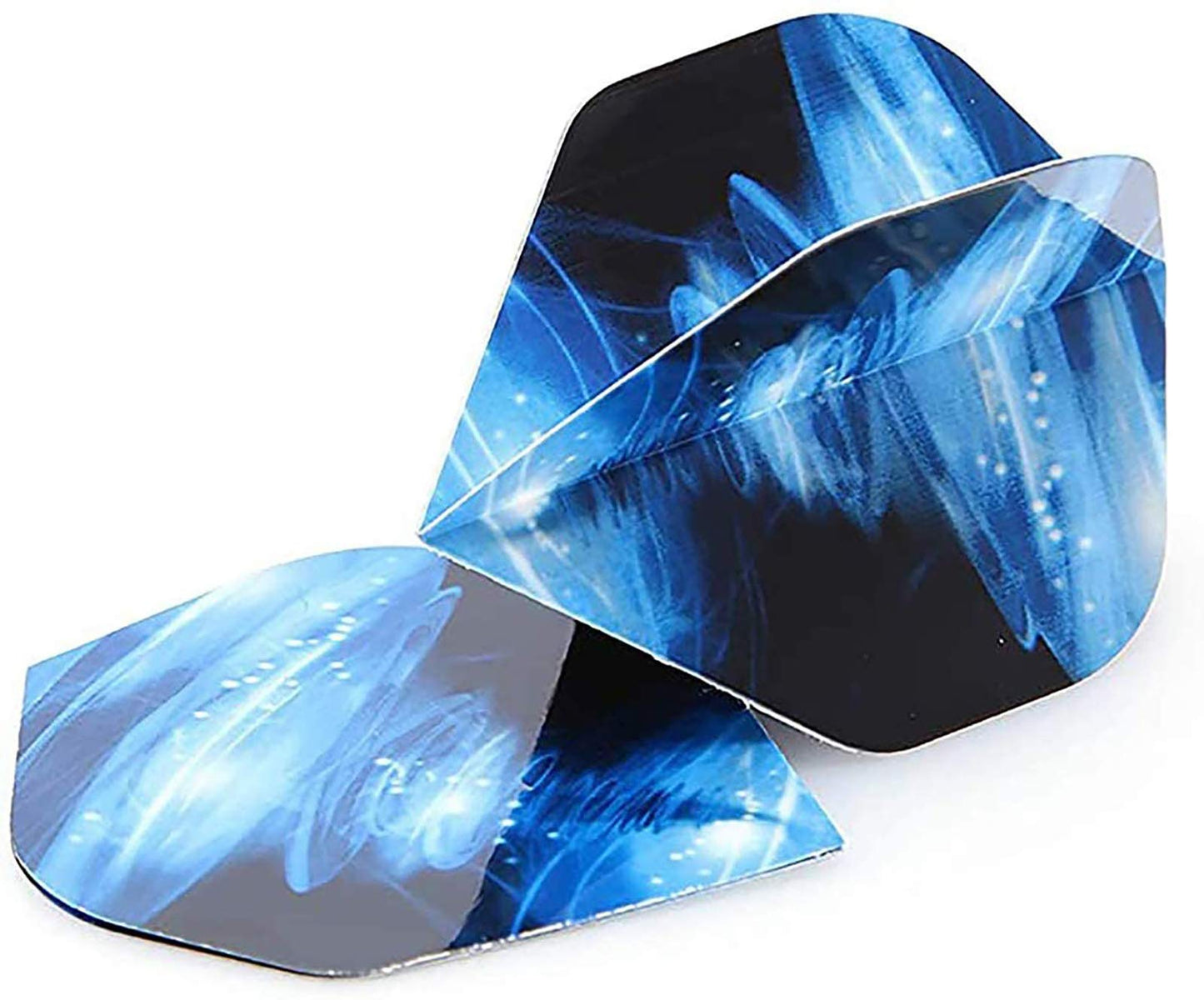 BIPY 75Pack Dart Nylon Stems and 2D Flights Set in 2BA Medium Nylon Shafts Colourful Flights and O Rings Professional Dart Accessories Kit Perfect Accessories for Indoor Dart Games