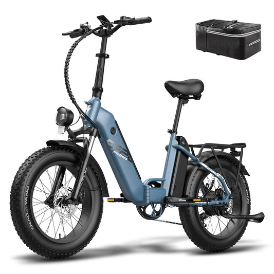 - Fafrees [ Official FF20 Polar Electric Bike Fat Tyre | E Bike UK Plug 48V 10.4Ah*2 Batteries up to 160KM -