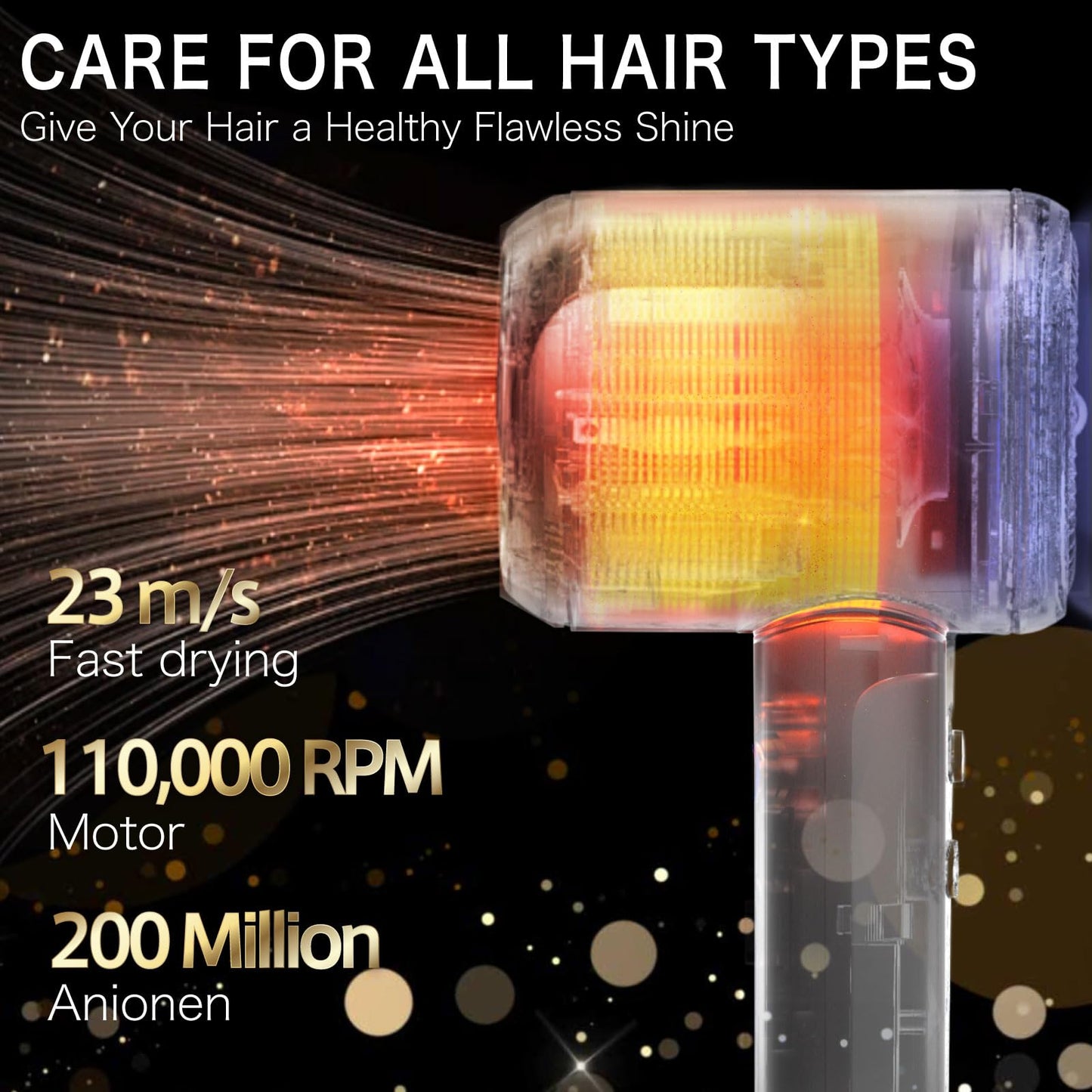 - Mifasol Ionic Hair Dryer | Fast Drying Hair Dryer 1600W -