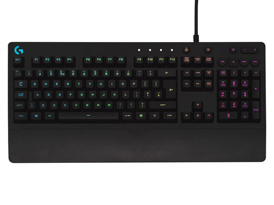 - Logitech G G213 Prodigy Gaming Keyboard | LIGHTSYNC RGB Backlit Keys | Spill-Resistant | Customizable Keys -