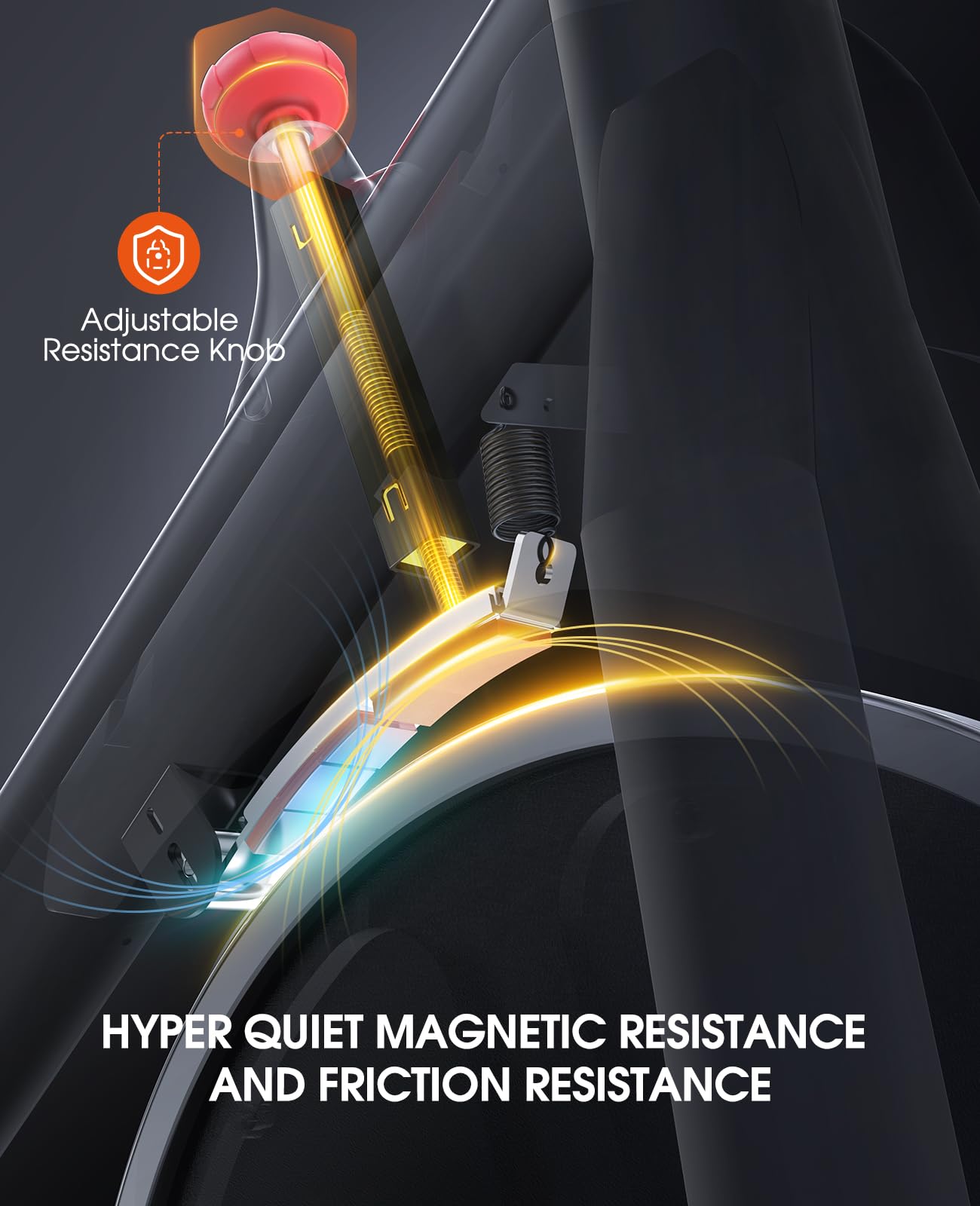 - Exercise Bike, 150KG Weight Capacity Indoor Cycling Bikes -