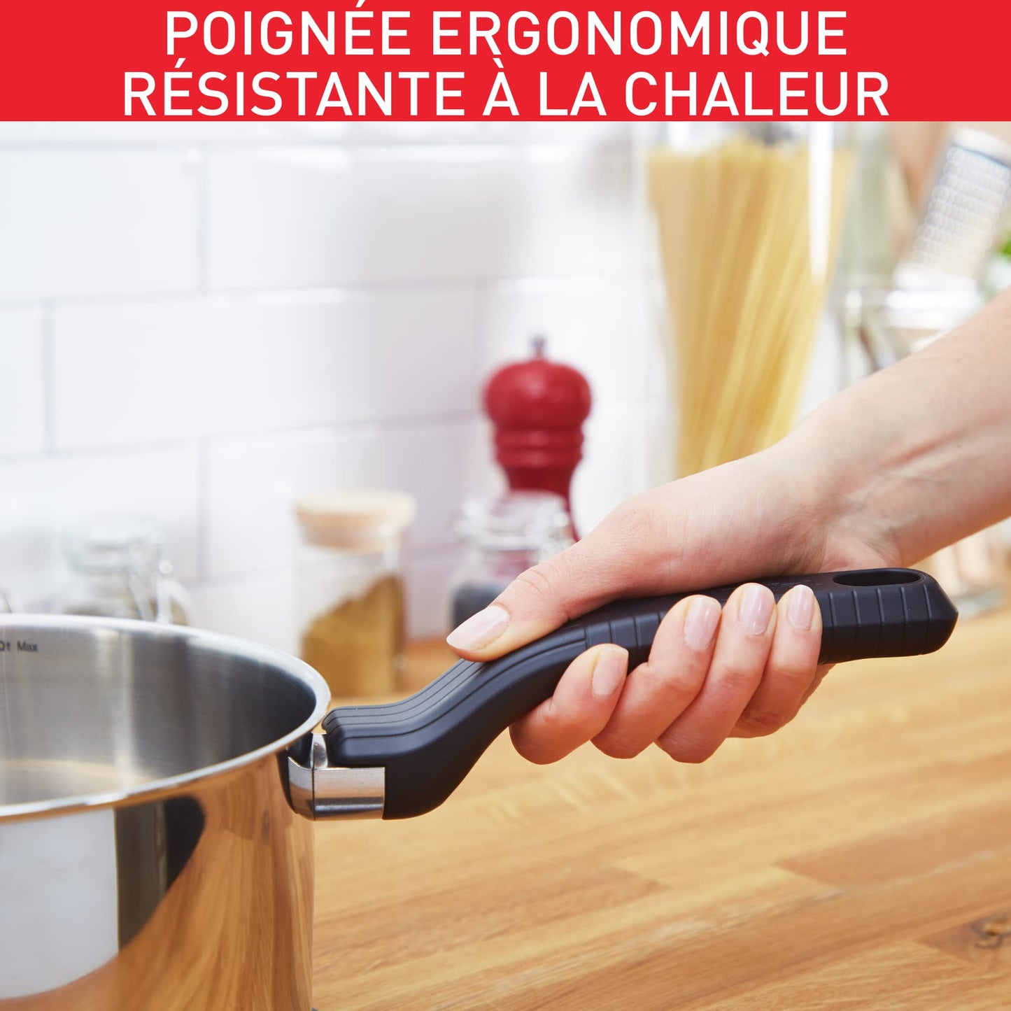 - Tefal Comfort Max Saucepan | 18cm Induction Stainless Steel -