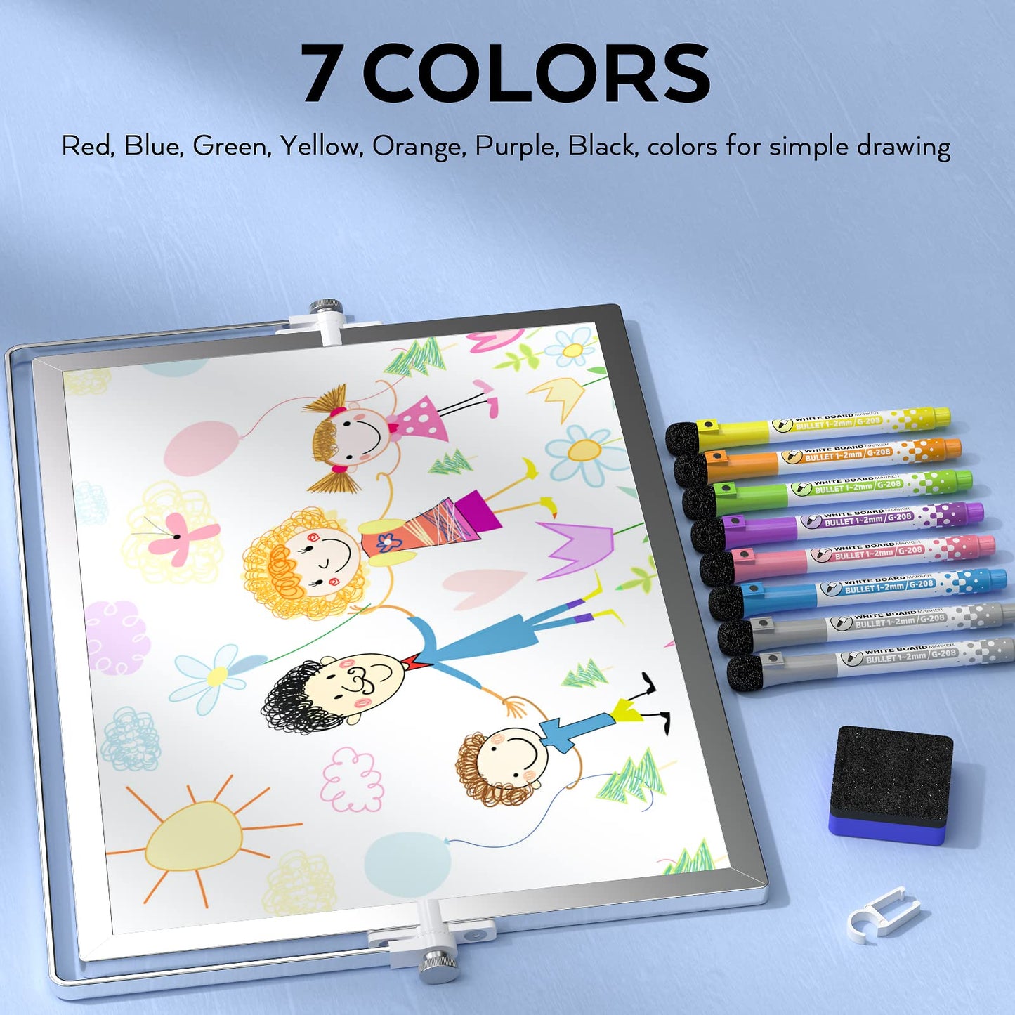 - Nicpro Dry Erase Mini Whiteboard A3 | 40 x 30 cm Double Sided Small Magnetic Desktop Whiteboard -