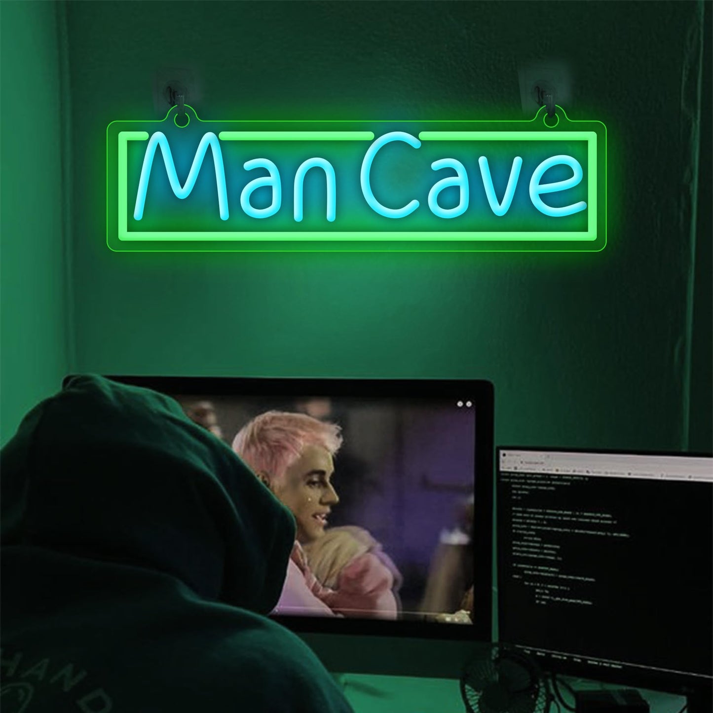- YuanDian Man Cave Neon Sign, Neon Lights for Gamer Room Wall Decor