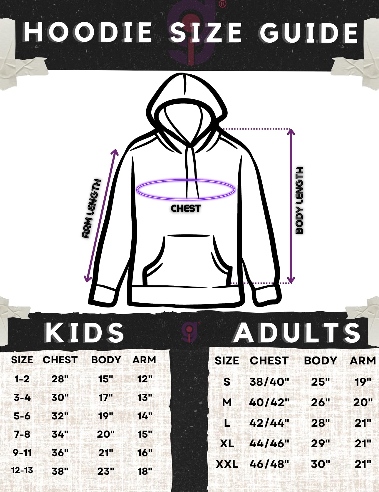 - Graphic Impact Personalised Front and Back Unisex Hoodie For Adults and Kids -