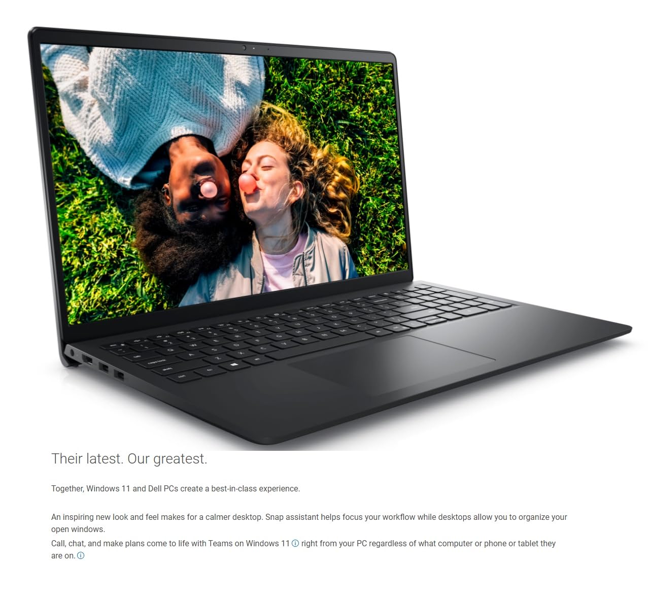 DELL 2024 Inspiron 15 Laptop, with Microsoft Office 365, 15.6" 1920x1080 FHD, Intel i3-1215U up to 4.40GHz (Beats N4020), 16GB RAM,1TB PCIe SSD,Windows 11 Home, Carbon Black
