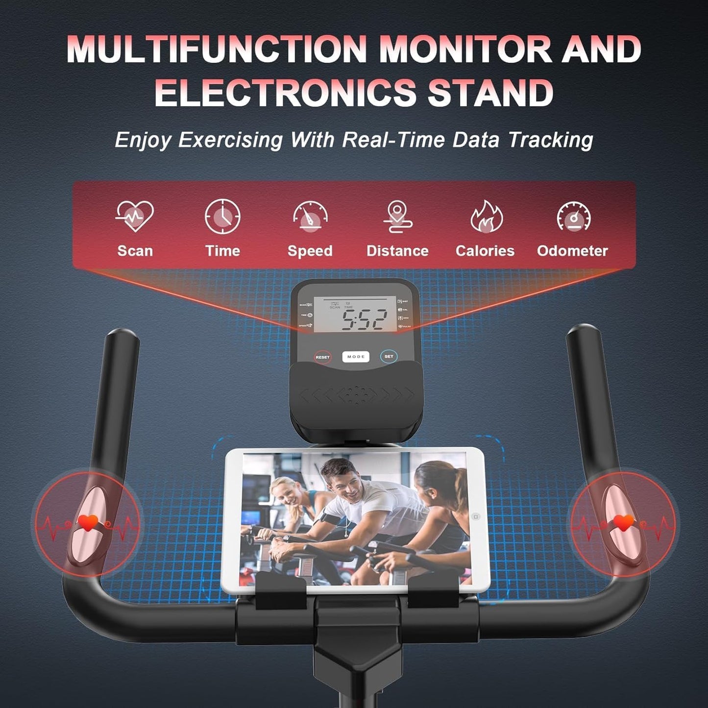 - Dripex Exercise Bike for Home Use | Magnetic Resistance Indoor Cycling Stationary Bike -