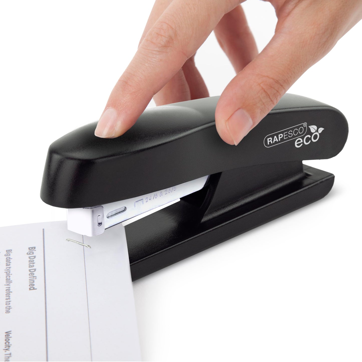 - Rapesco 1756 Business Pack | 4 ECO Half Strip Staplers | 4 Boxes of 1000 26/6mm Staples -