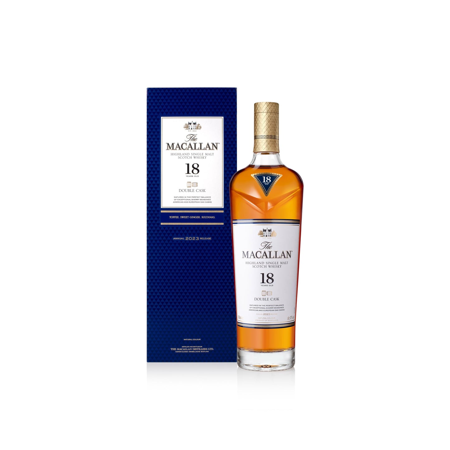 - The Macallan Double Cask | 18 Years Old Single Malt Scotch Whisky -