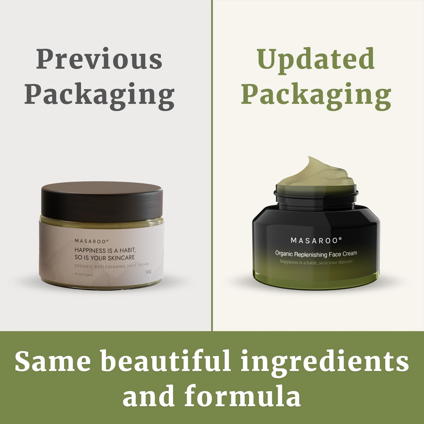 - Organic Face Cream & Face Moisturiser | Natural Moisturiser Face Women & Men | Anti Aging Face Cream -
