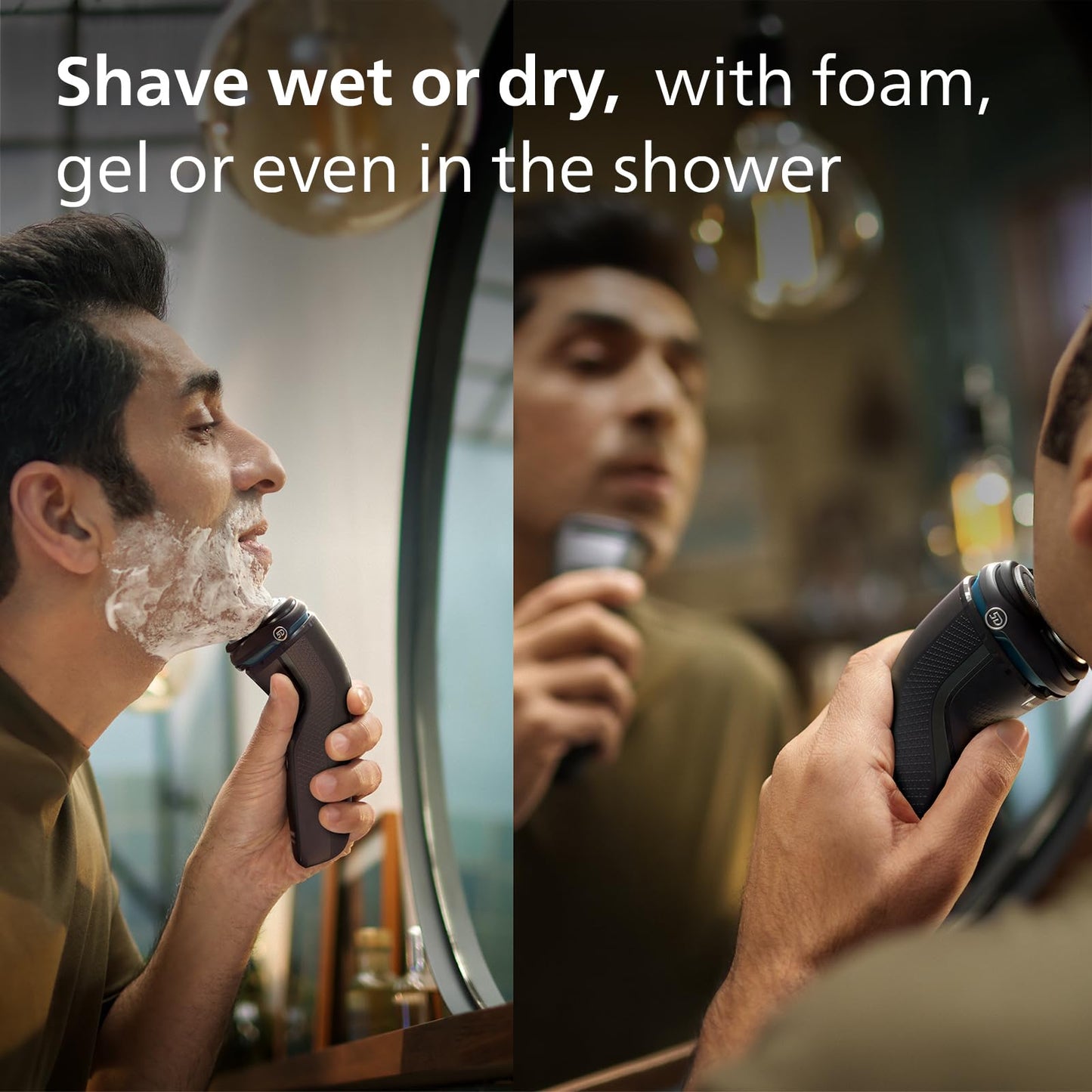 - Philips Electric Shaver 3000 Series | Wet & Dry Electric Shaver for Men -