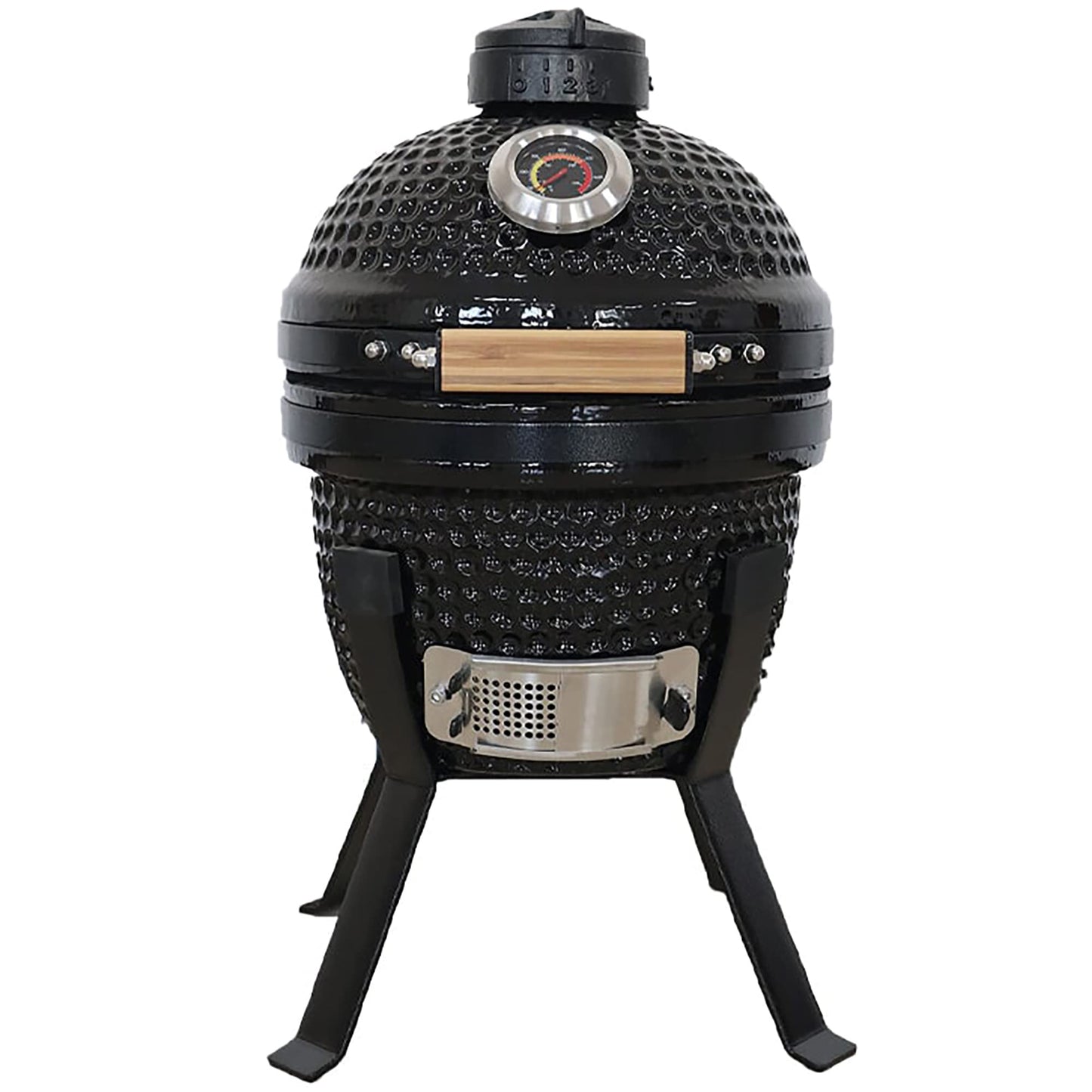 - KAMADO BONO Ceramic BBQ Grill | 13" Picnic I Mini Kamado BBQ -