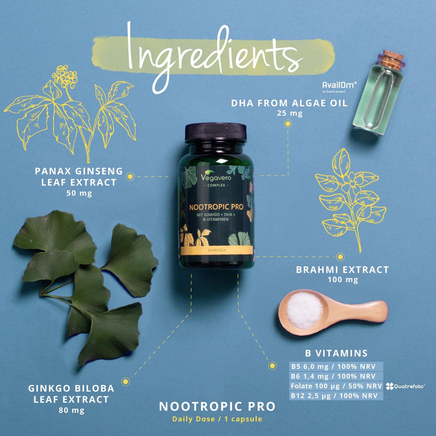 - Vegavero Nootropics Brain Supplements | Ayurveda Products | NO Additives | -