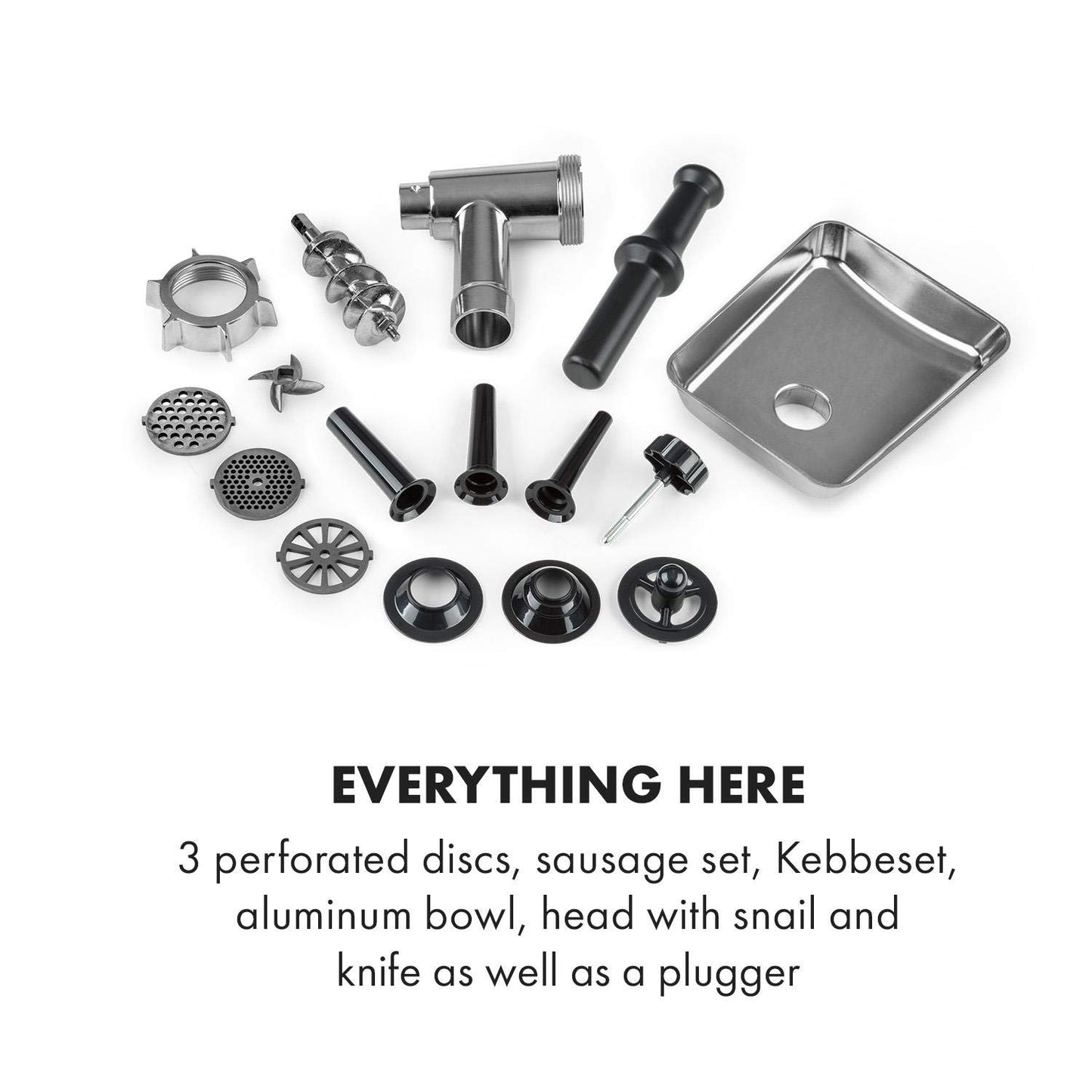 - Klarstein Kraftprotz | Electric Meat Grinder -