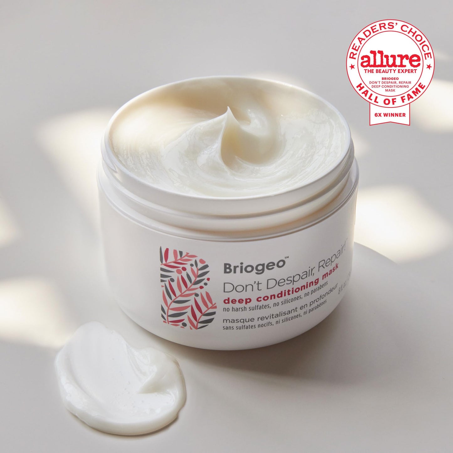 Briogeo Don't Despair Repair Hair Mask, Deep Conditioner for Dry Damaged or Color Treated Hair - 236ml