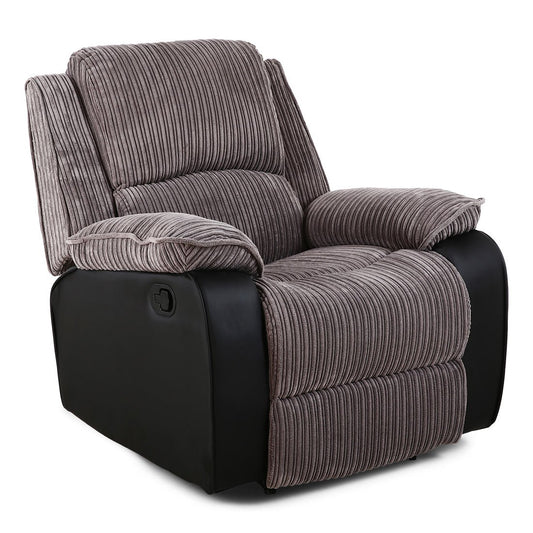 - More4Homes POSTANA JUMBO CORD FABRIC RECLINER -