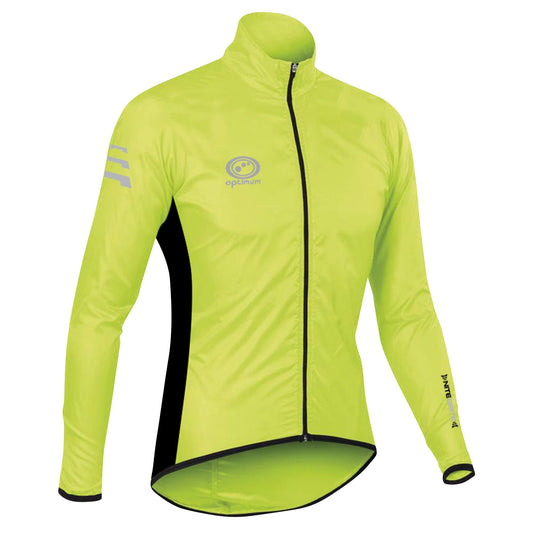 - Optimum Men's Rain Jacket | Nitebrite Hi Vis For Running Cycling Hiking Mountain Climbing | Waterproof | Green -