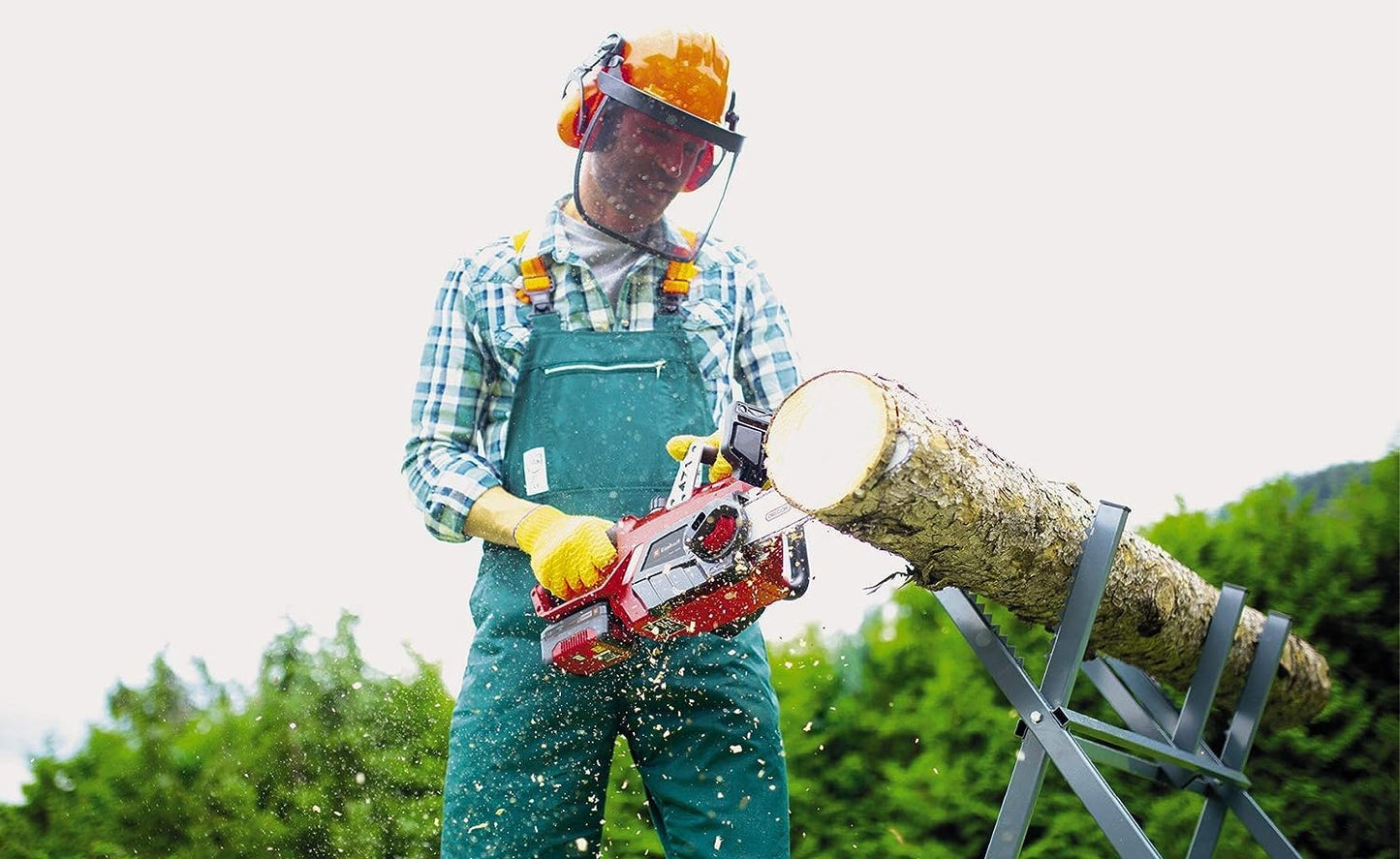 - Einhell Power X-Change 18V Cordless Chainsaw | 10 Inch (25cm) Electric Chainsaw | Cordless | OREGON Bar and Chain | GE-LC 18/25 Li Solo Battery Chainsaw | (Battery Not Included) -