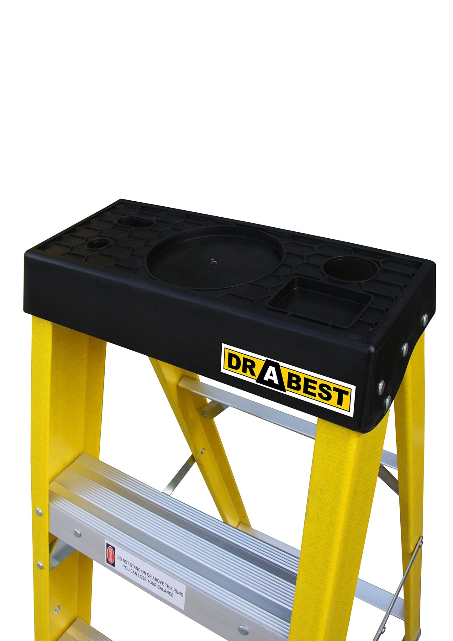 5 TREAD Heavy Duty Fibreglass Step Ladder | Electricians GRP Step Ladder 30,000v