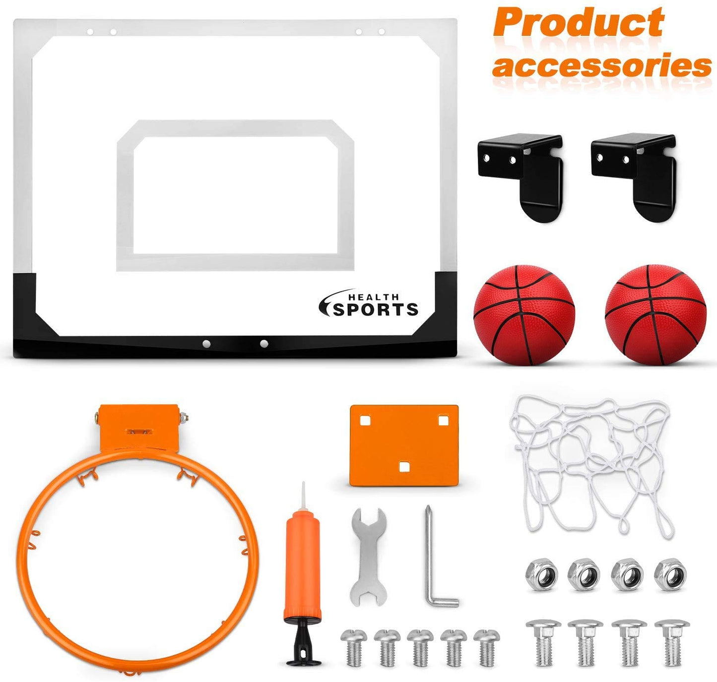 - Dreamon Mini Basketball Hoop for Kids | Wall Mounted Basketball Hoop Includes Basketball And Net -