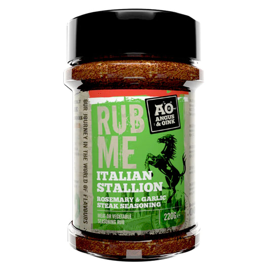 Angus & Oink Rub Me Italian Stallion BBQ Seasoning 200g