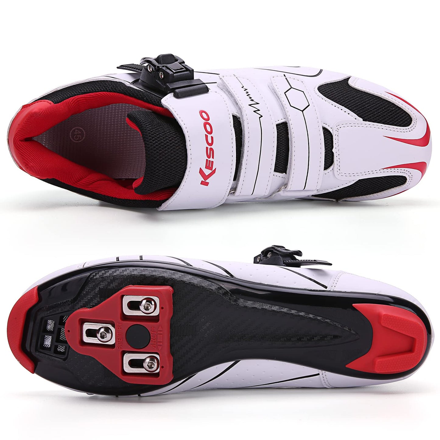- Mens Cycling Shoes | Pre Installed Clip in Pedal -